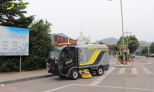洗扫车，道路环卫无扬尘环保作业