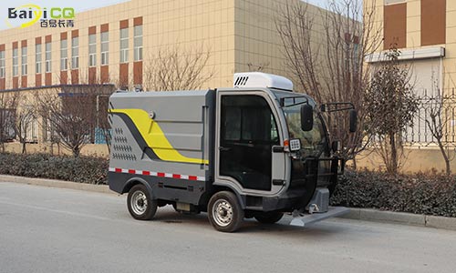 小型多功能高压清洗车，更懂校园环卫工作的需求