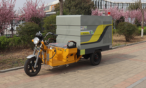 三轮电动高压清洗车，小吃街清洗神器
